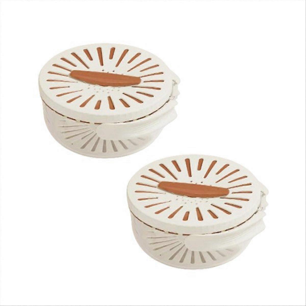 Obst- Und Gemüsewaschschale, Abnehmbar, Abtropfschale, 2er-set, B