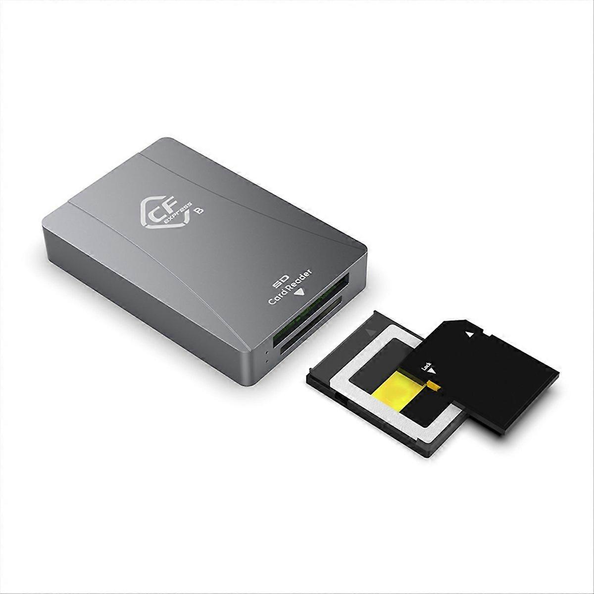 Cfexpress Typ B- Und Sd-kartenleser, Usb 3.2 Gen 2 10 Gbit/s, 2-in-1 Cfexpress Typ B-zu-usb-c- Und Usb-a-adapter