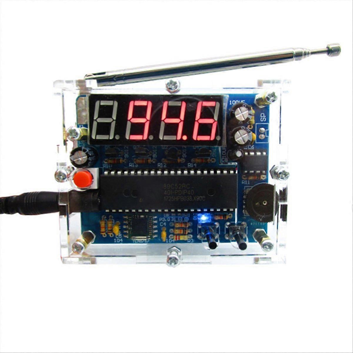 Tea5767 Radioproduktionsbausatz, Digitaler Rundfunkbausatz, 51 Mikrocontroller, Ersatzteile Für Digitales Fm-radio