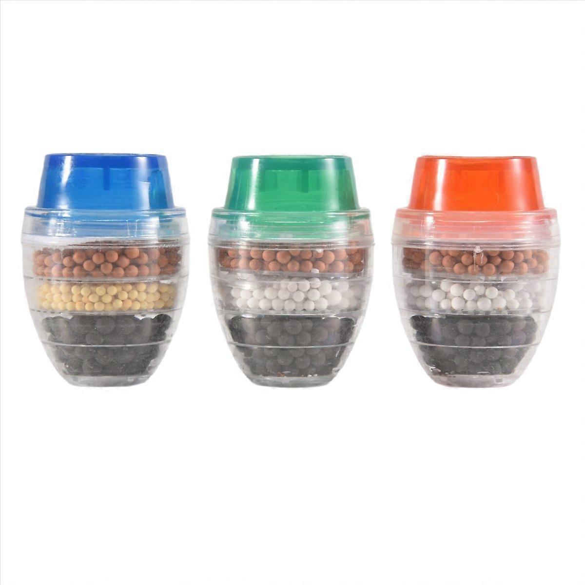 Set Mit 3 Aktivkohlefiltern Für Küchenarmaturen, 5-lagig, Für Den Hausgebrauch