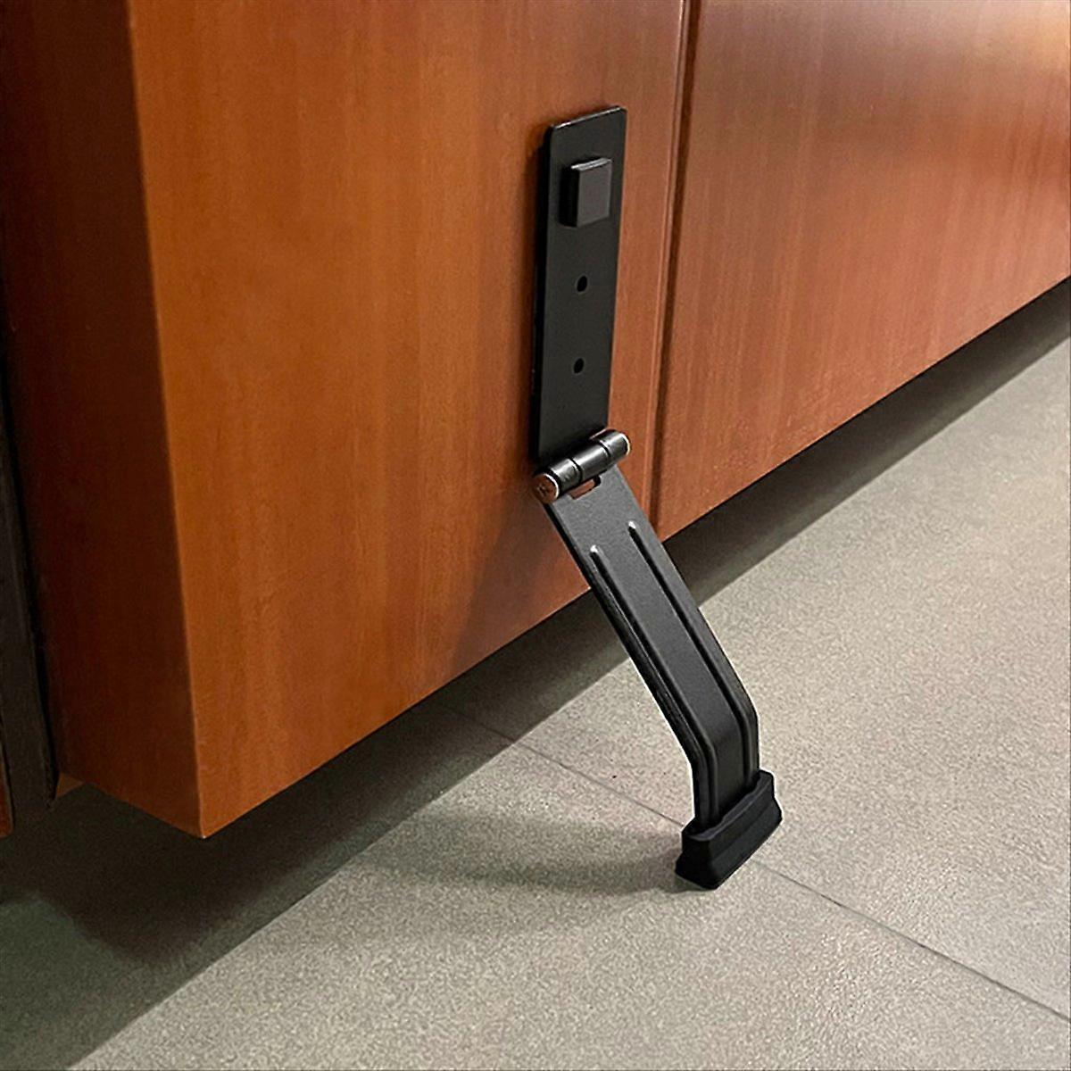 Robuster Türstopper, Diebstahlsicherung, Weiß