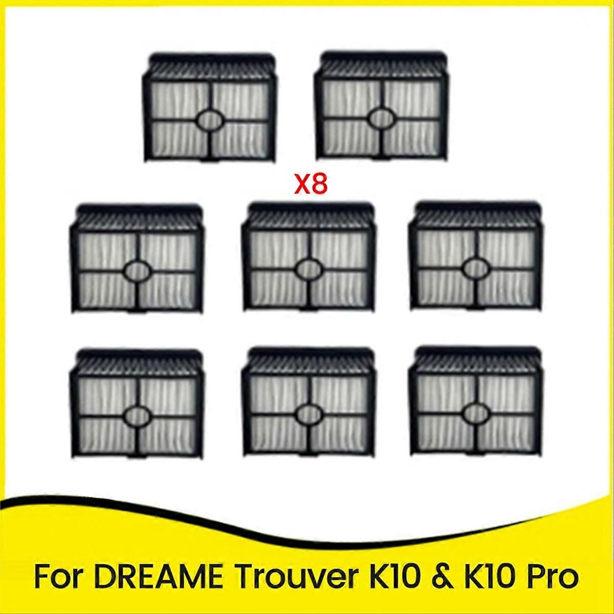 Hepa-filter Für Die Kabellosen Staubsauger Trouver K10 Und K10 Pro (staub Und Wasser) - Ersatzteile Für Eine Höhere Reinigungsleistung (8 Stück)