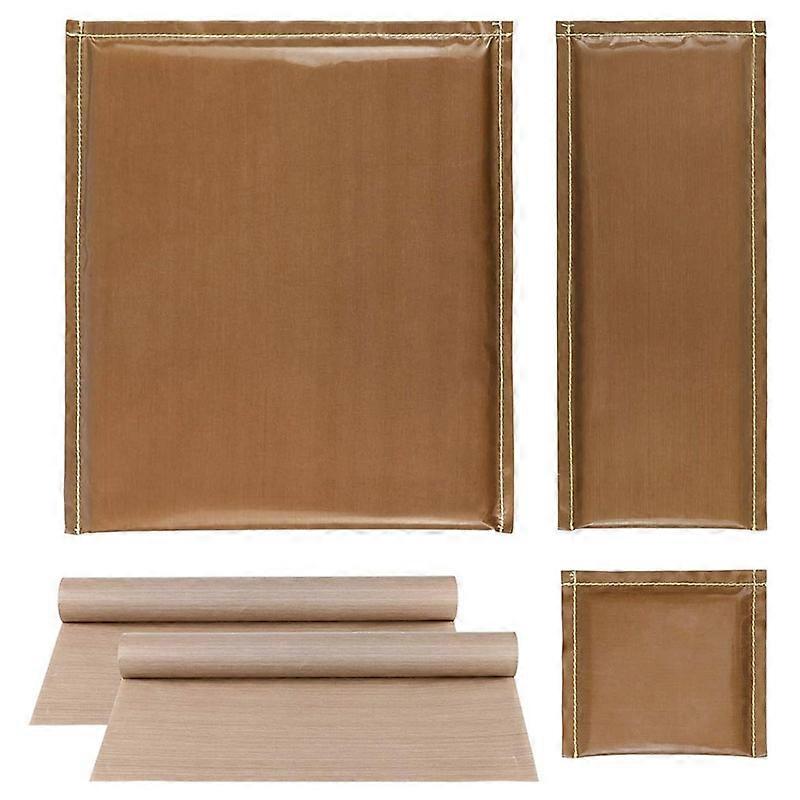 Set Aus 5 Thermoformkissen In 3 Größen Mit 2 Ptfe-wärmeschutzfolien.