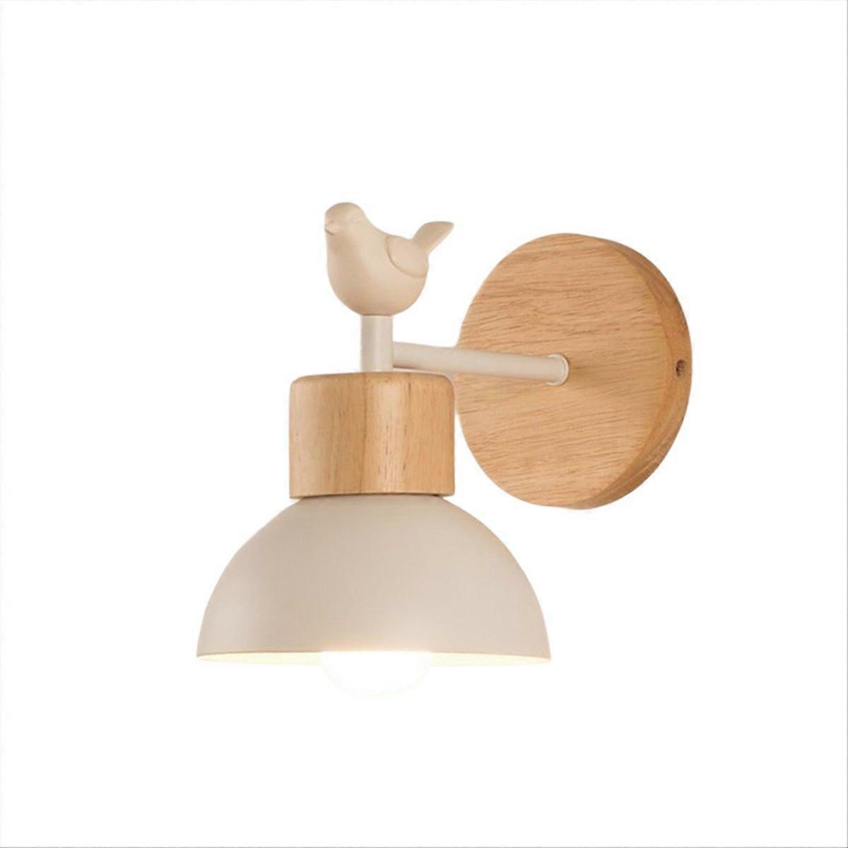 Nordische Wandleuchte Aus Holz, Ideal Für Wohnzimmer, Schlafzimmer, Büro, Kinderzimmer, Flur Oder Nachttisch. Inneneinrichtung.