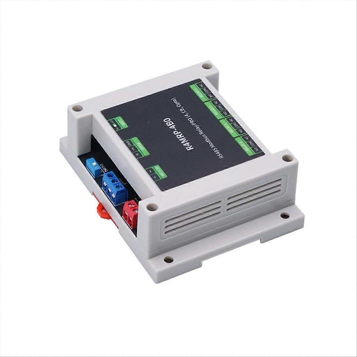Rs485 Modbus Pro 4-kanal-relaismodul, Rs485-schnittstelle, Modbus Rtu-protokoll, Optokopplersteuerung, Isolation
