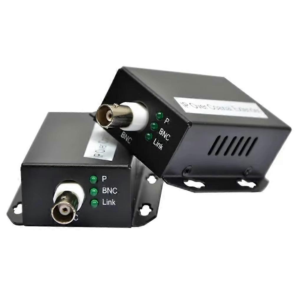 Hd Eoc Ethernet Ip-erweiterungsnetzwerk-kit Über Koaxialkabel (1 Paar) Für Sicherheits-cctv-kameras