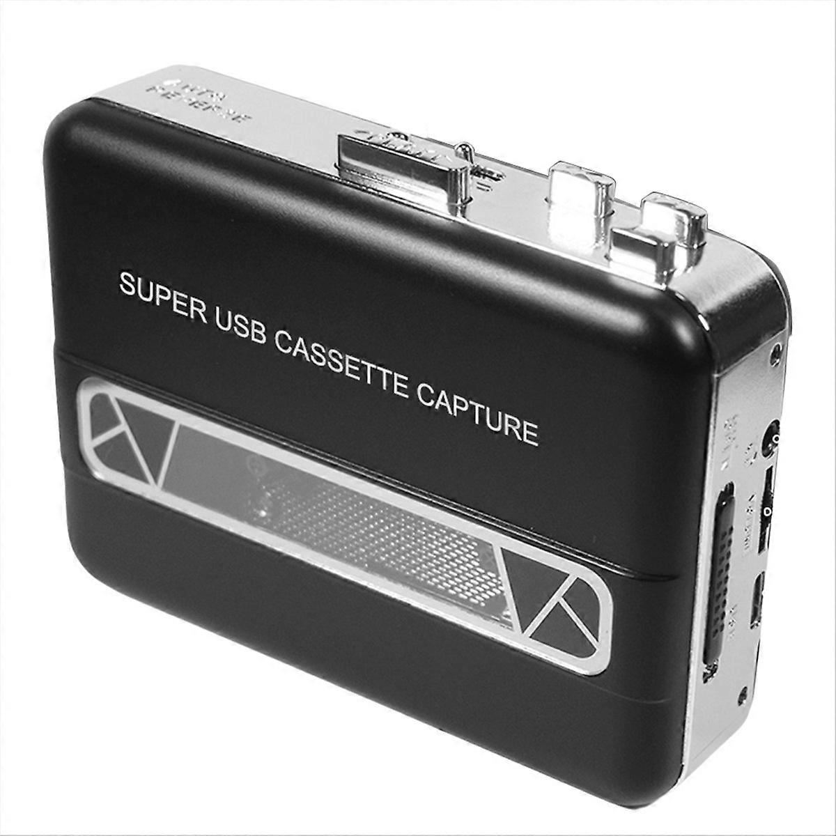 Usb-cd/kassetten-konverter Für Pc – Leistungsstarker Usb-audioplayer Zum Rippen Von Kassetten In Mp3