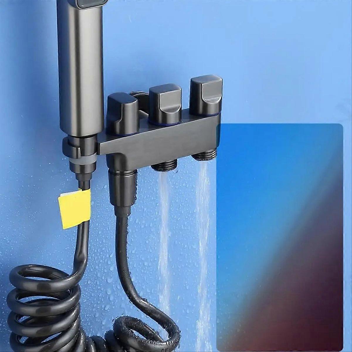 Wc-bidet-duschset, Inklusive Schläuchen Und Sprühdüsen (b)