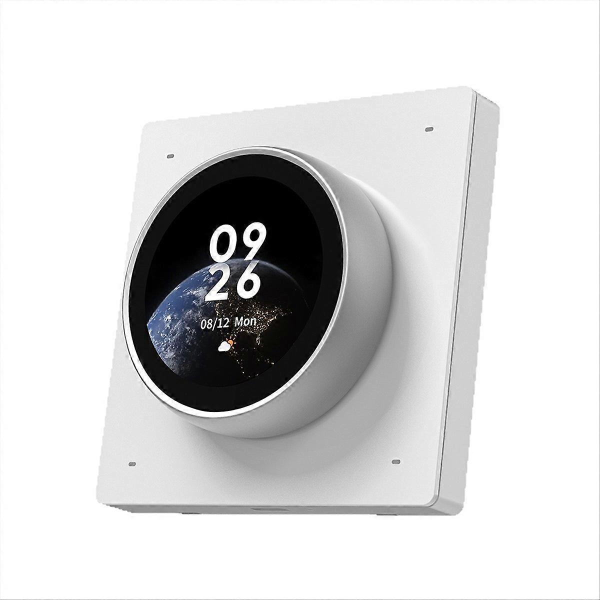 Tuya Wifi-smart-taste, Zentrales Touchscreen-bedienfeld, Drehregler, 3 Relais, 4 Tasten, Programmierbarer Szenenschalter, Rtos-system