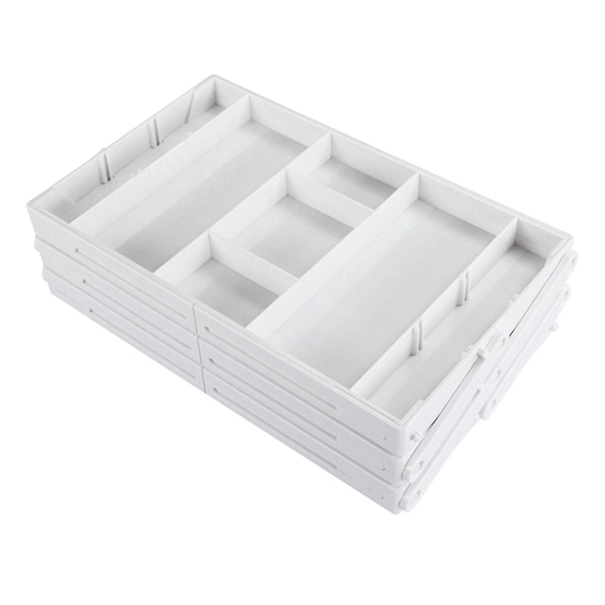 Weißer, Faltbarer Schmuckständer, Aufbewahrungsbox Für Schmuck Und Kosmetik In Der Küche, Einstöckiger Organizer Mit 3 Ebenen