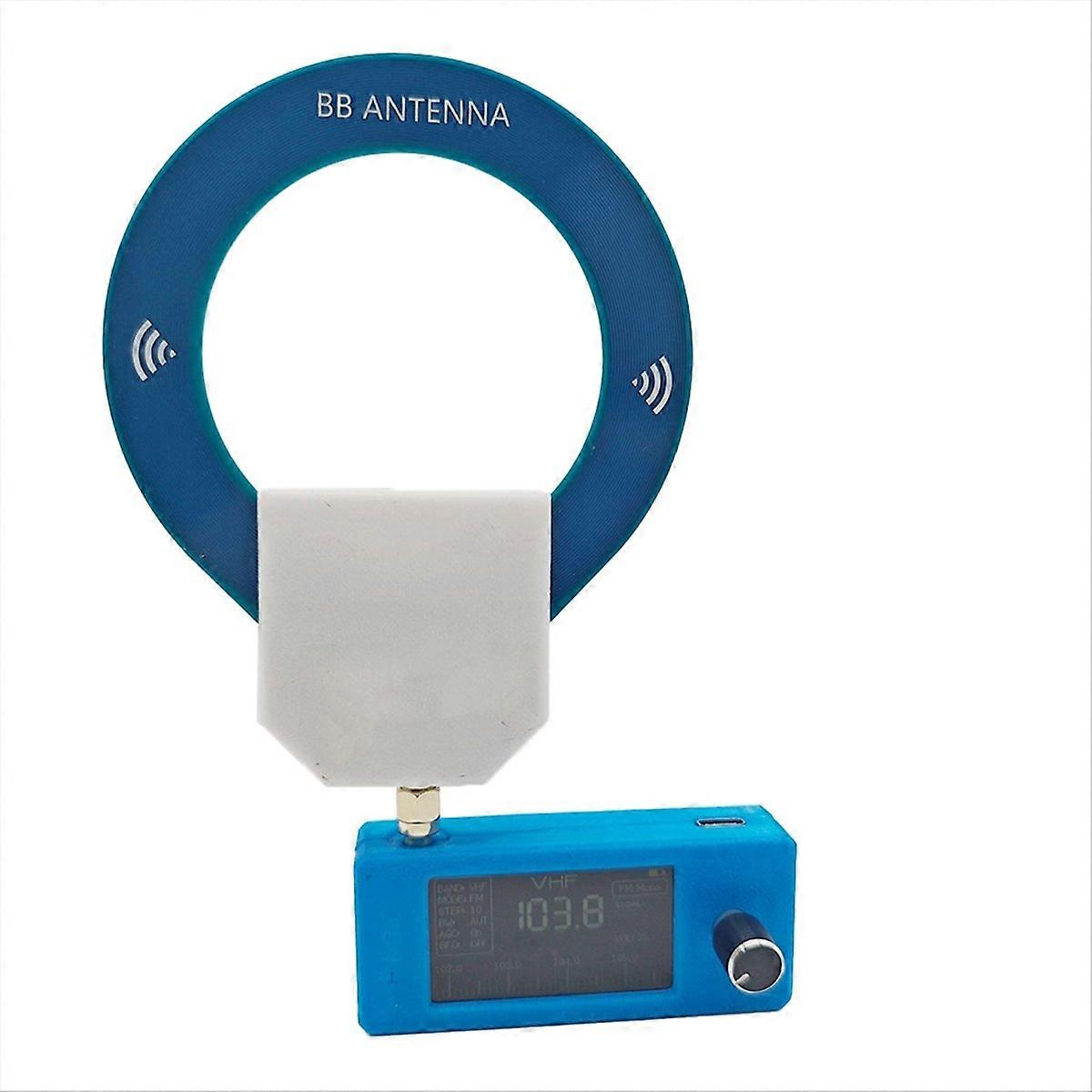Si4732 Radioempfänger Mit Ips-display, Am/fm/lsb/usb, Mini-kurzwellenradio Und Breitbandantenne