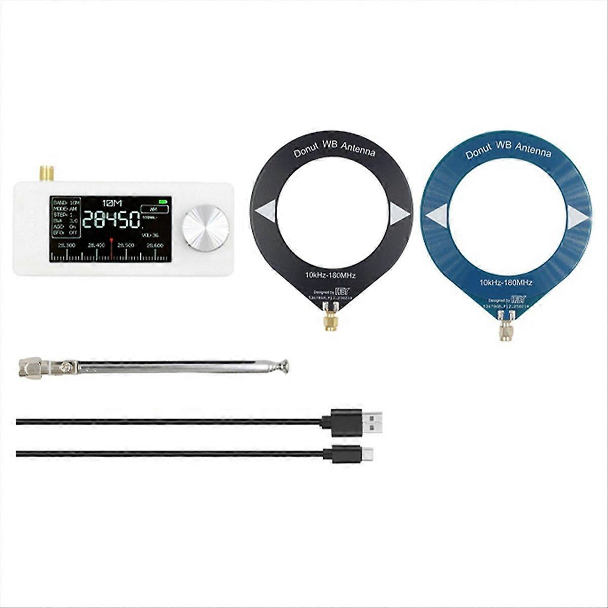 Si4732 Lsb Usb Am/fm Taschenradio, Mini-taschenradio Mit Sma-anschluss, Allband-radioempfänger 10 Khz–180 Mhz