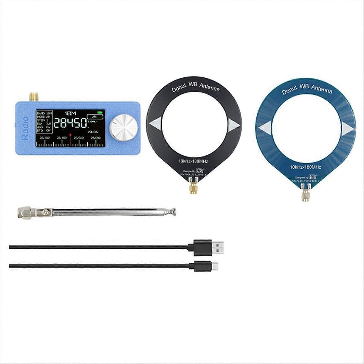Si4732 Radio 10 Khz–180 Mhz Lsb Usb Am/fm, Allband-handfunkgerät, Hf/sw/mw/vhf-radioempfänger, Esp-32-s3