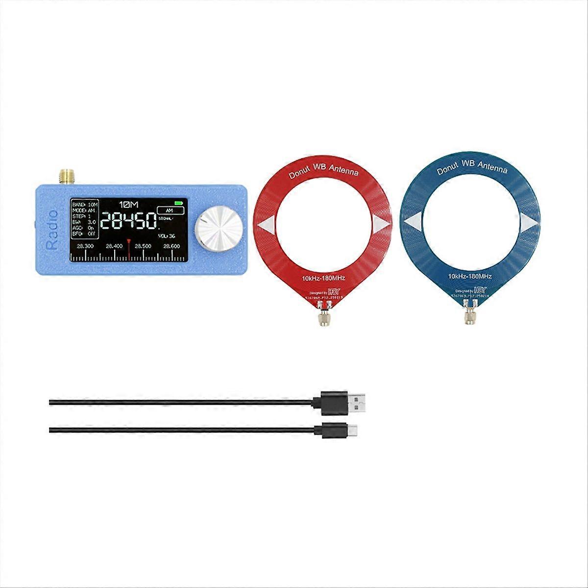 Si4732 Tragbares Radio 10 Khz–180 Mhz, Mini-lsb-usb-taschenradio, Allband-am/fm-empfänger Mit Antenne