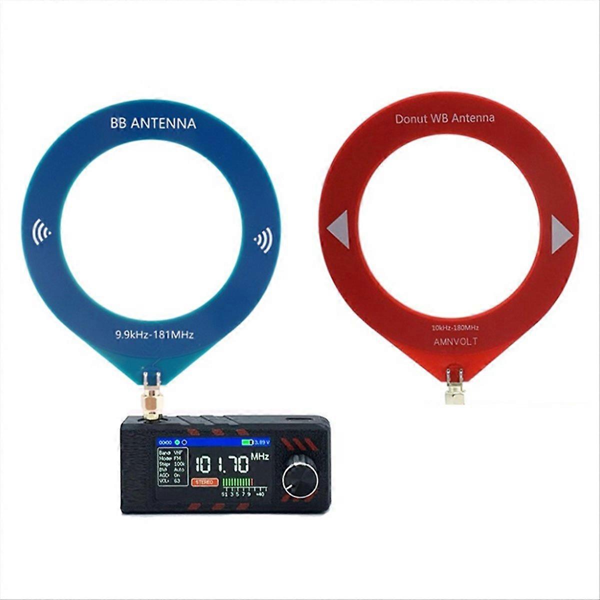 Si4732 Tragbarer Radioempfänger 10 Khz–180 Mhz Lsb Usb Am/fm Alle Bänder, Mini-taschenradio Mit Hf/sw/mw/vhf-antenne