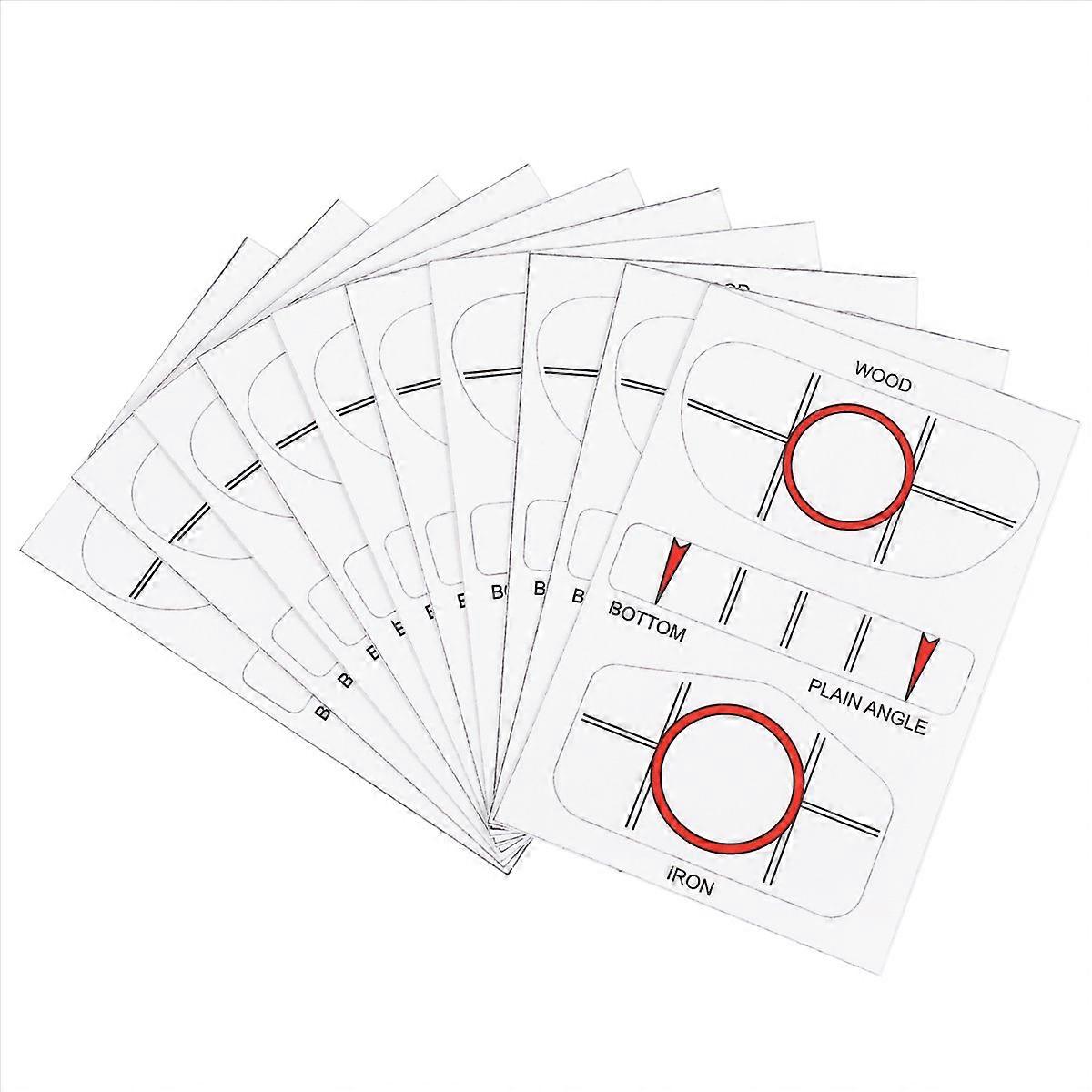 Packung Mit 10 Golfschläger-zielmarkierungen
