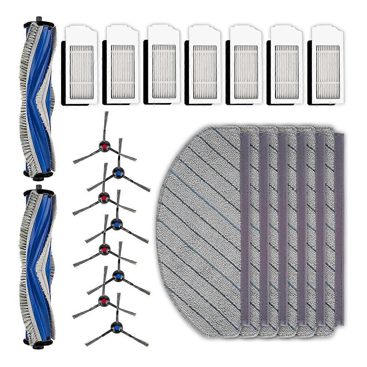 Rotierendes Bürstenset, Seitenbürsten, Hepa-filter Und Reinigungstücher Für Den Saugroboter N20 Plus/n20