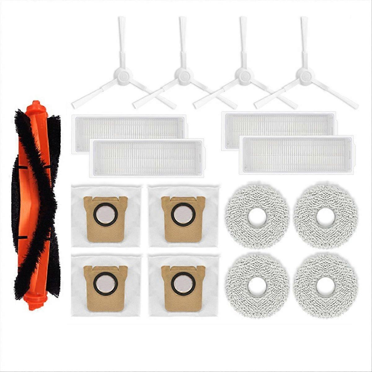 Für M30 Pro Filterbeutel, Waschlappen, Mopp, Hauptbürste