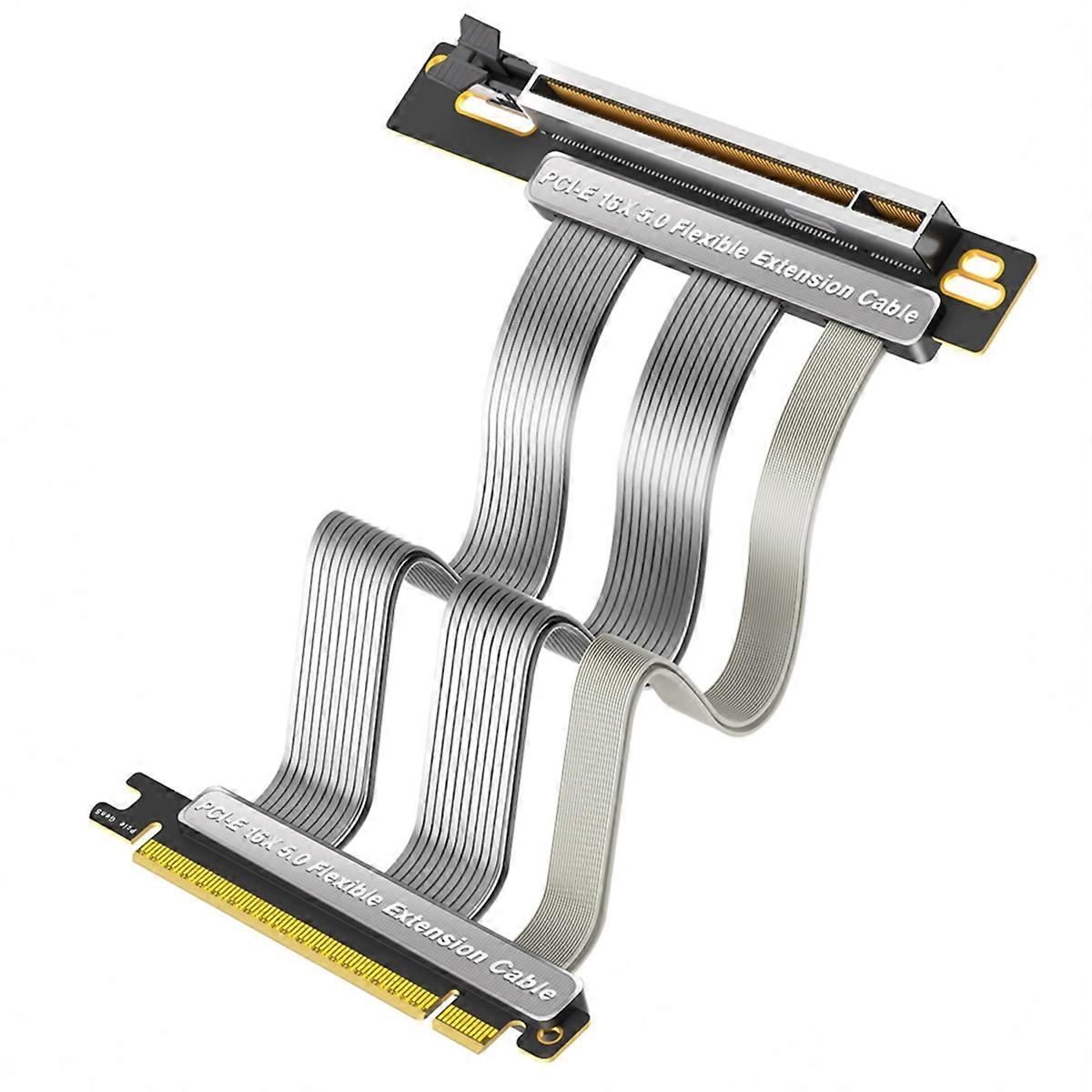Pci-e 5.0 16x Pcie 5.0 Verlängerungskabel, 90 Grad Vertikale Installation, Desktop-pc-gpu-kabel