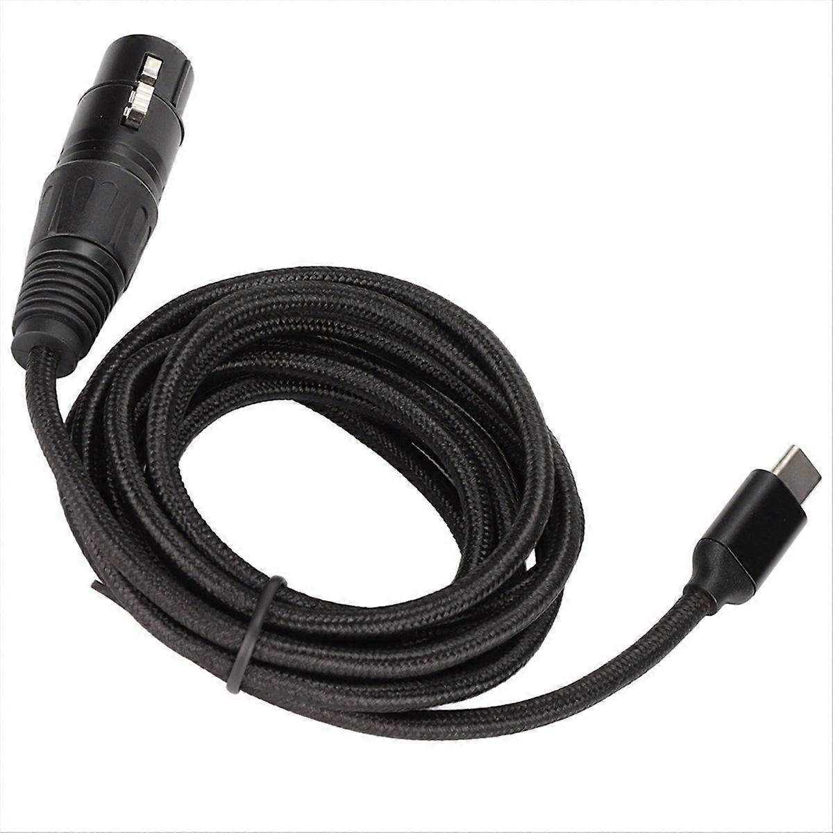 Usb-c-auf-xlr-mikrofonkabel (weiblich), Rauscharm, Hohe Klangqualität, Plug & Play.