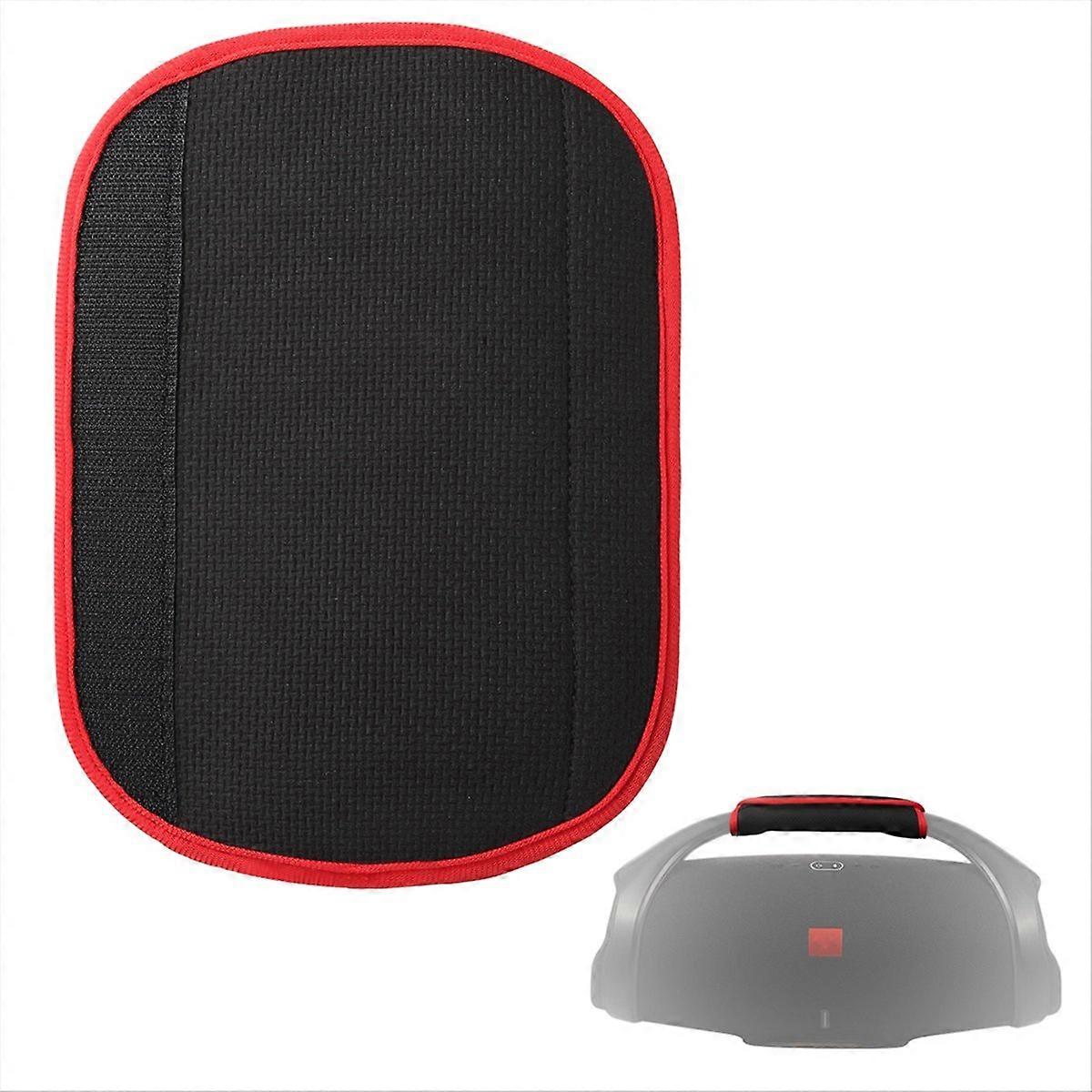 Rutschfeste Schutzhandschlaufe Für 1/2/3 Kabellose Bluetooth-lautsprecher, Mit Schwarzer Und Roter Polsterung