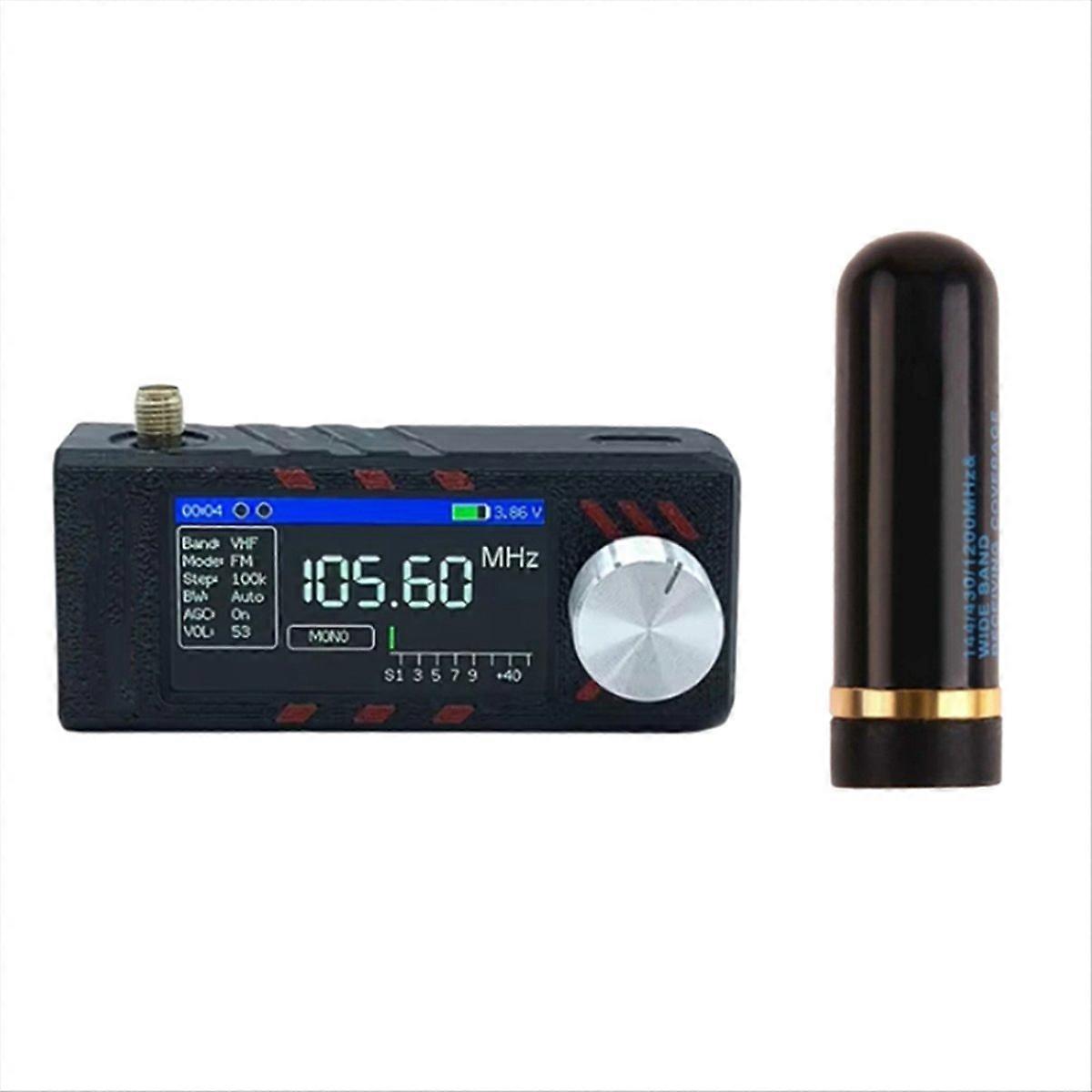Ats Mini Pro Radio 0,5–108 Mhz Lsb Usb Am/fm Esp-32-s3 Mit Hf/sw/mw/vhf-antenne Si4732