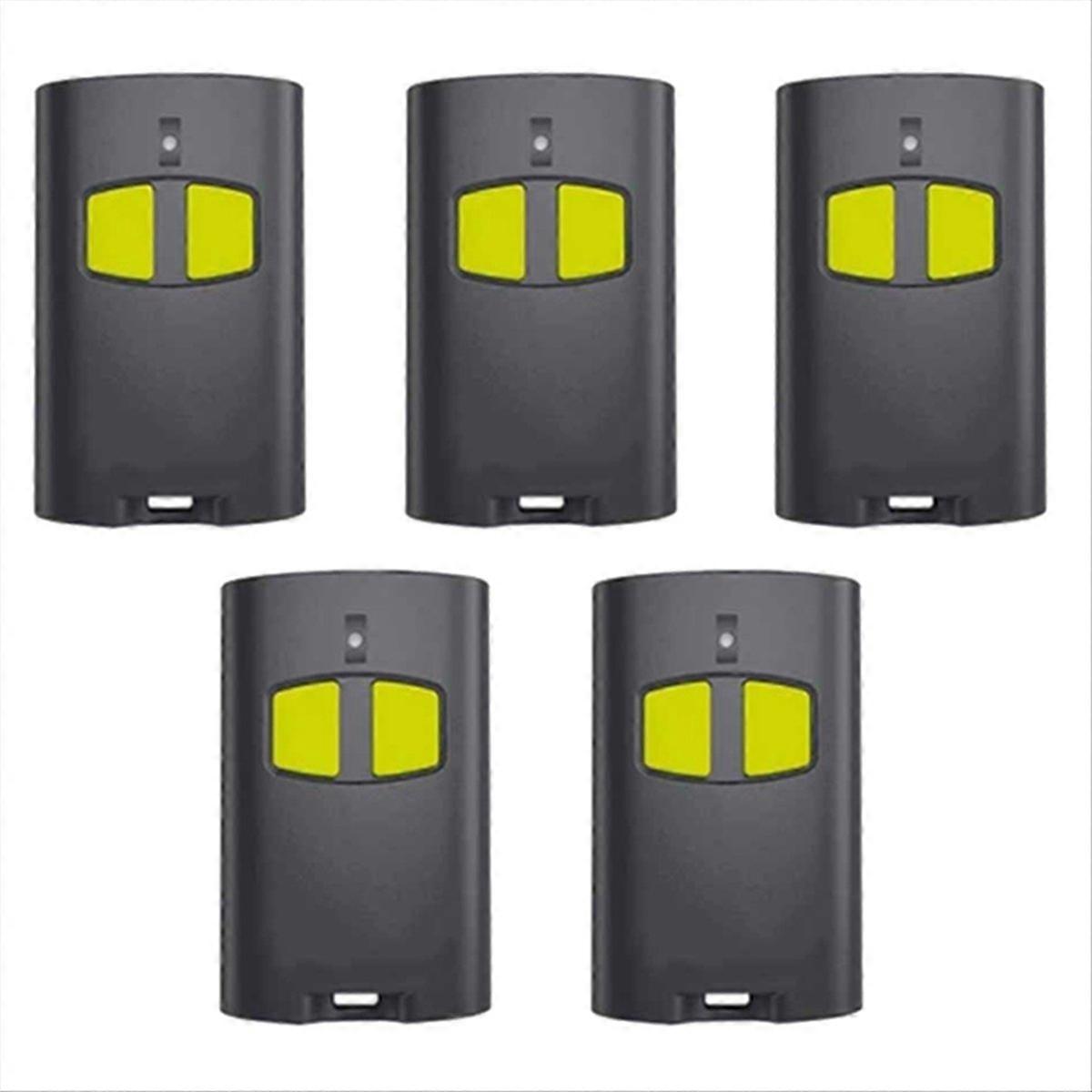 5er-pack Garagentor-fernbedienungen Für To.go 2wv / To.go 2va, Passend Für Den To.go 2va 433-mhz-handsender