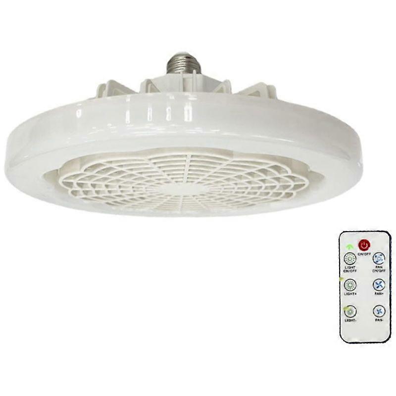 E27 Deckenventilator Mit Licht Und Fernbedienung, Ideal Fürs Schlafzimmer.