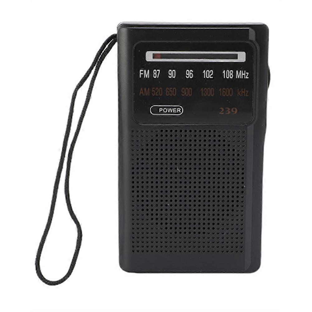 Tragbares Am/fm-radio, Klarer Klang, Lange Akkulaufzeit, Ideal Für Reisen Und Outdoor-aktivitäten. Batteriebetrieben.