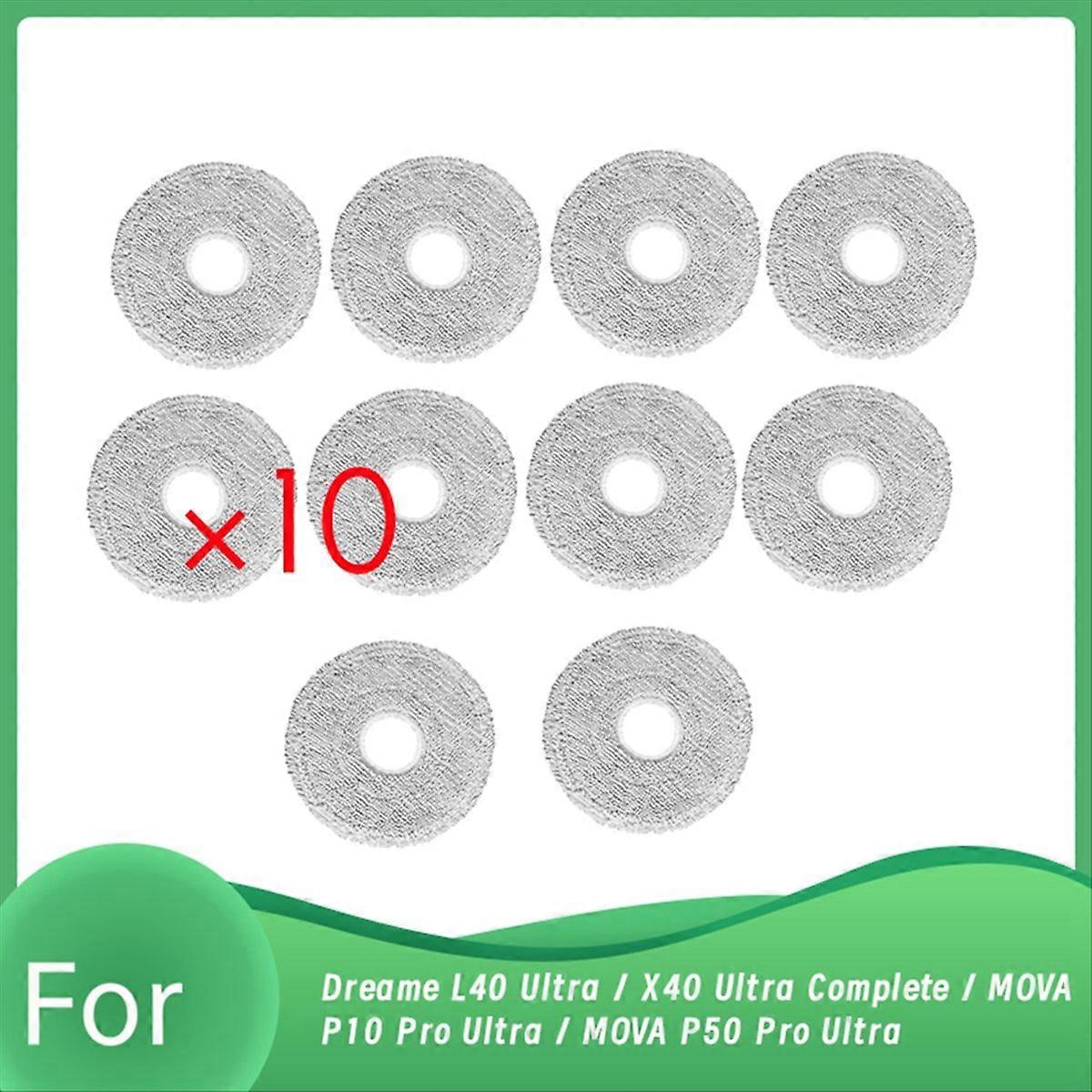 Packung Mit 10 Reinigungstüchern Für Die Saugroboter L40 Ultra / X40 Ultra Complete / P10 Pro Ultra / P50 Pro Ultra