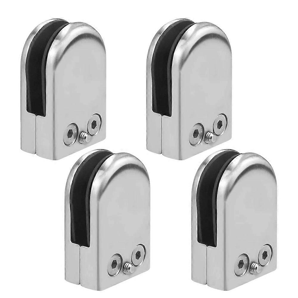 Befestigungswinkel Aus Edelstahl Für Rundes Flachglas (8-10 Mm)