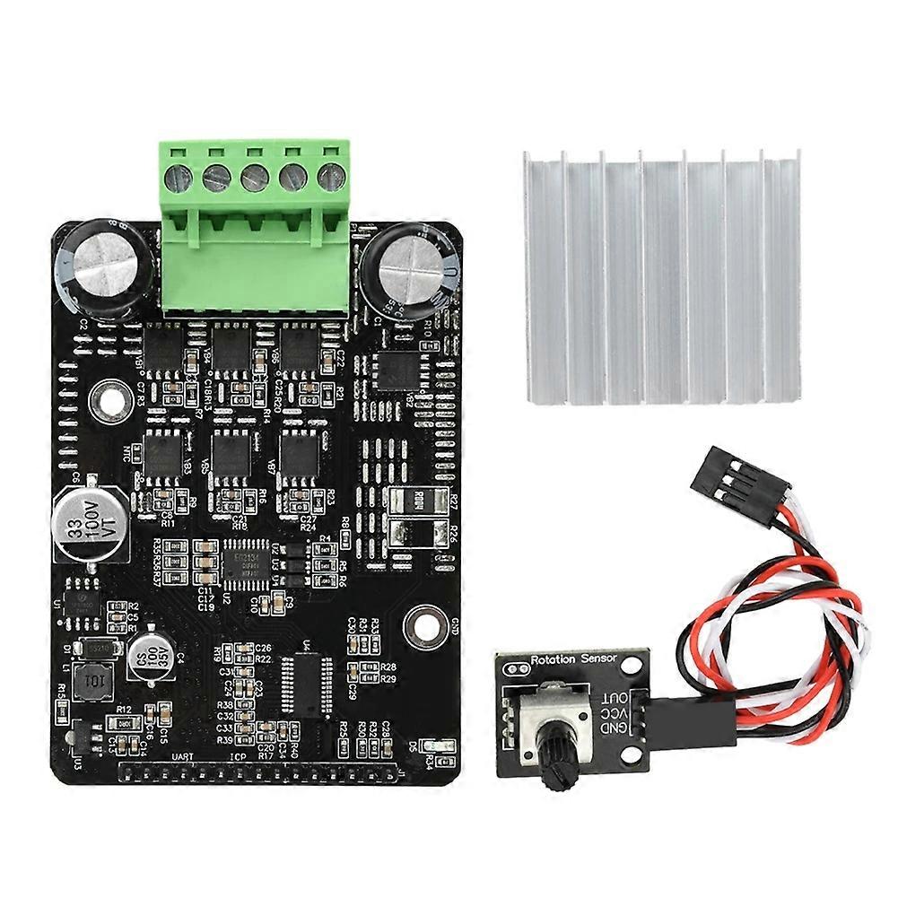 Dreiphasiger Bürstenloser Bldc-motorcontroller, 1600-w-hochleistungs-pwm-steuerplatine, Sensorloser Motorregler, Dc 6–80 V