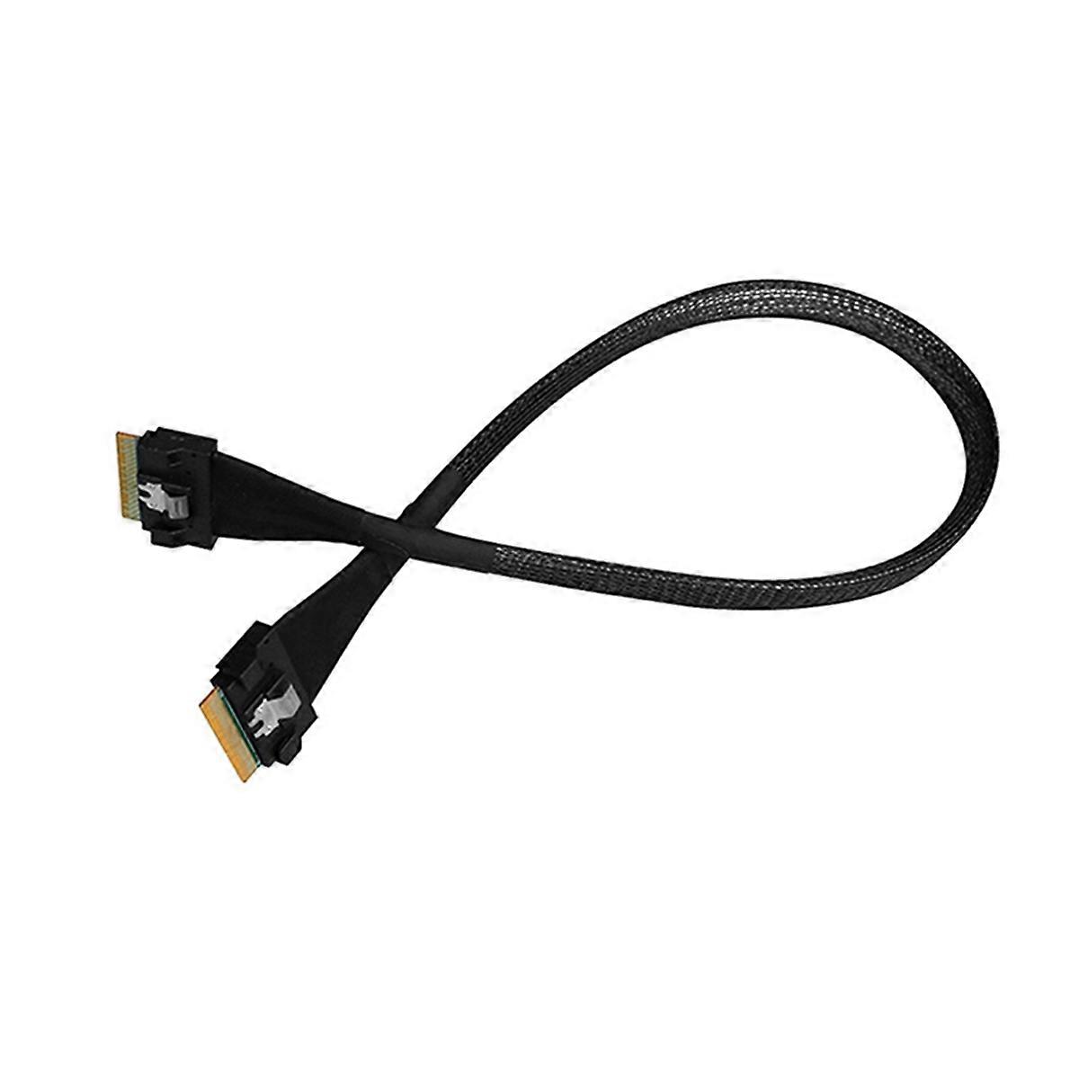 Slimsas 8x Sff8654 X8 Gen4 Pcie 4.0 X8 Datenkabel Für Grafikkarte, Gpu, Ssd Und Ssd