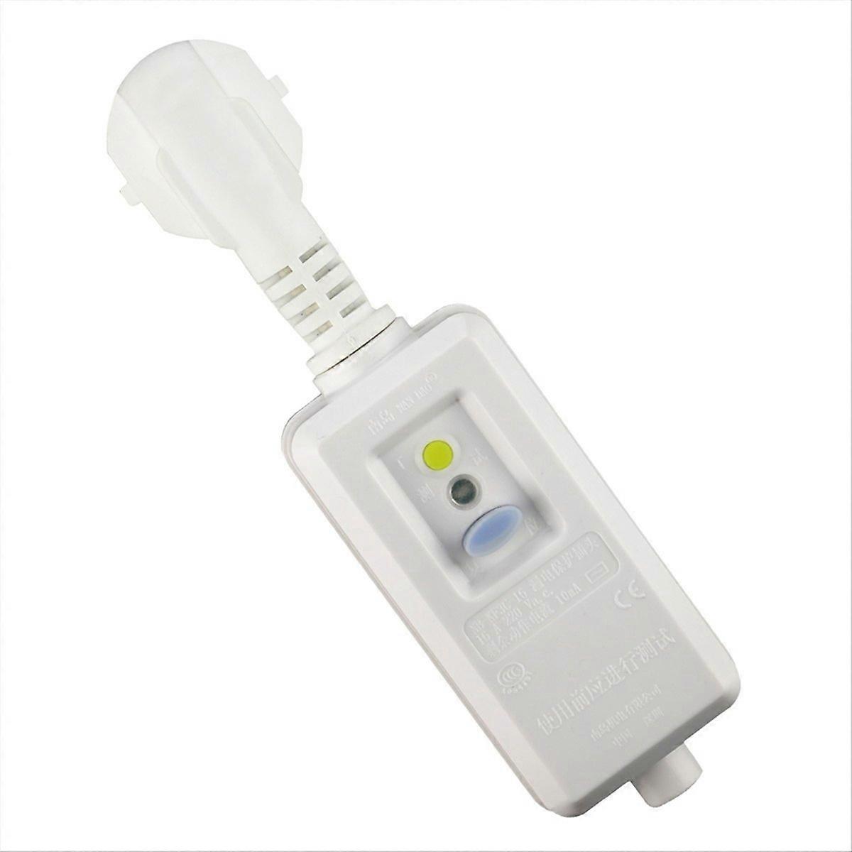 16a 220v/240v Steckeradapter Mit Fehlerstromschutzschalter (fi-schalter) Und Netzschalter, Kompatibel Mit Europäischen Steckern.