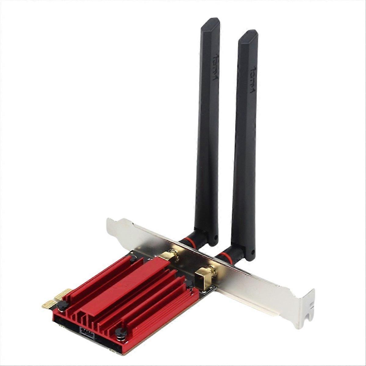 Wlan-adapter 7 Be200 Pcie Für Bluetooth 5.4 Tri-band 2,4 Ghz/5 Ghz/6 Ghz 8774 Mbit/s Be200ngw, Windows 11-kompatibel