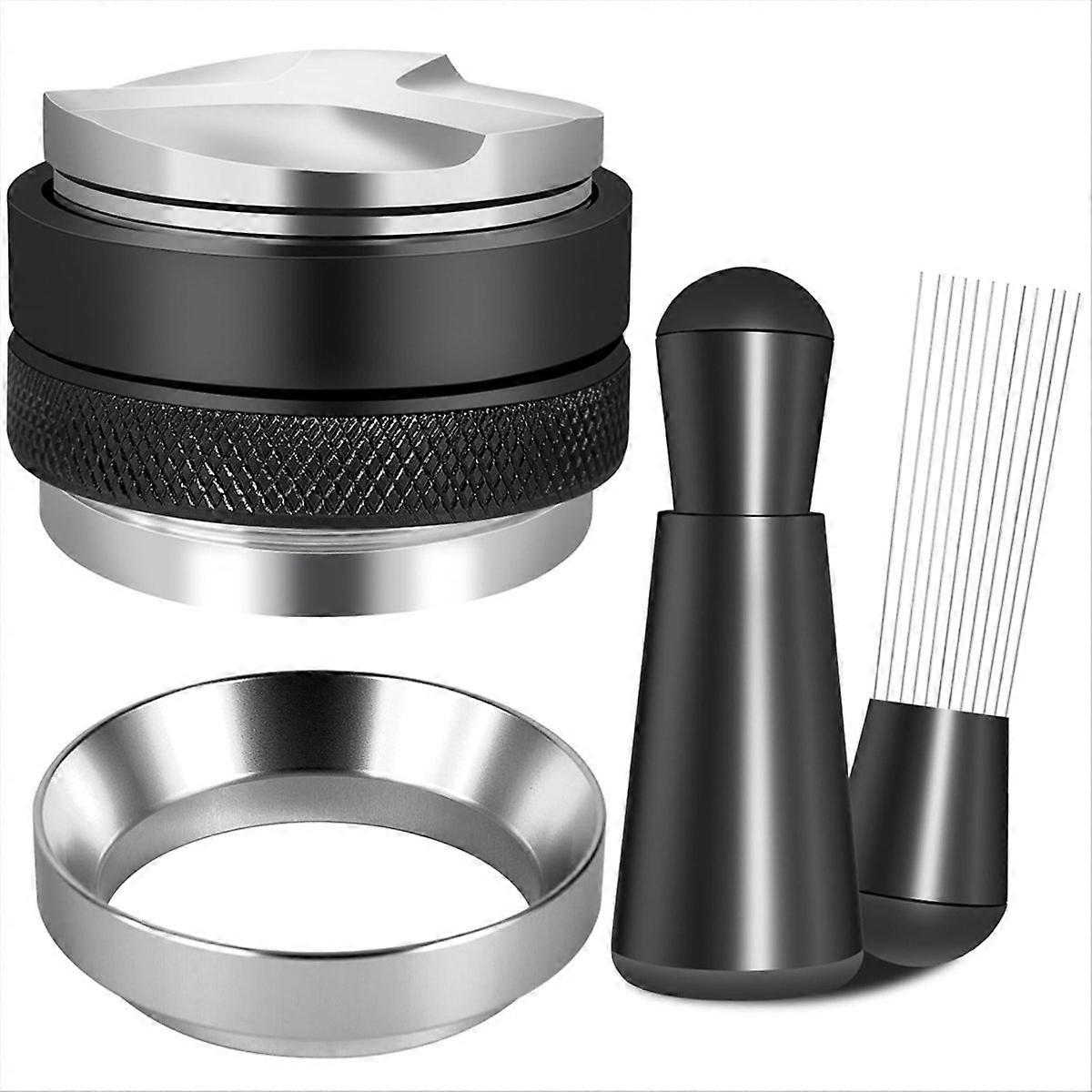 Zubehörset Für 51-mm-espressomaschinen, Kaffeepulverauslauf, Tamper Und Abstreifer, Wdt-werkzeug Und Dosiertrichter