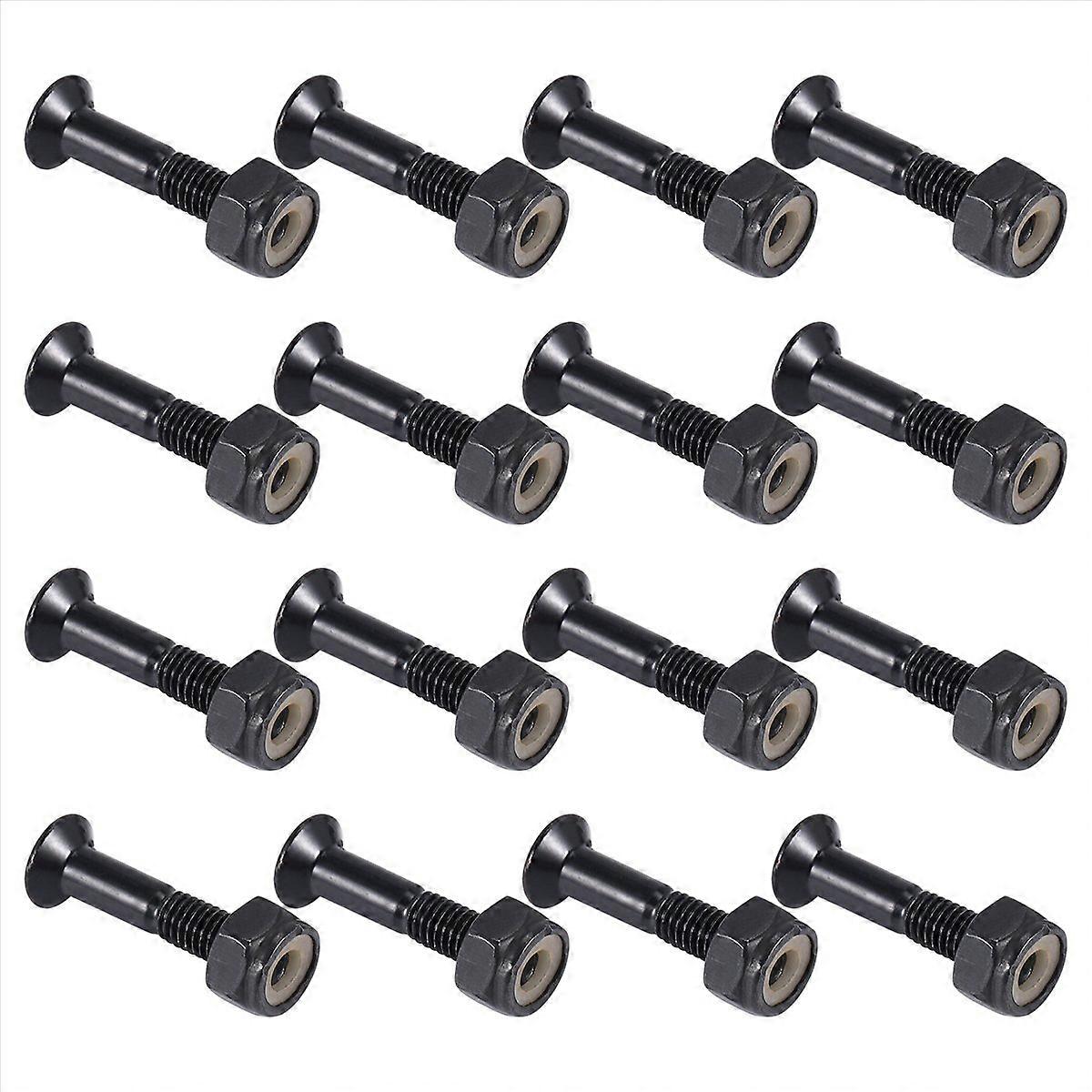 Set Mit 16 2,5 Cm (1 Zoll) Skateboard-befestigungsschrauben - Skateboard-ersatzteile