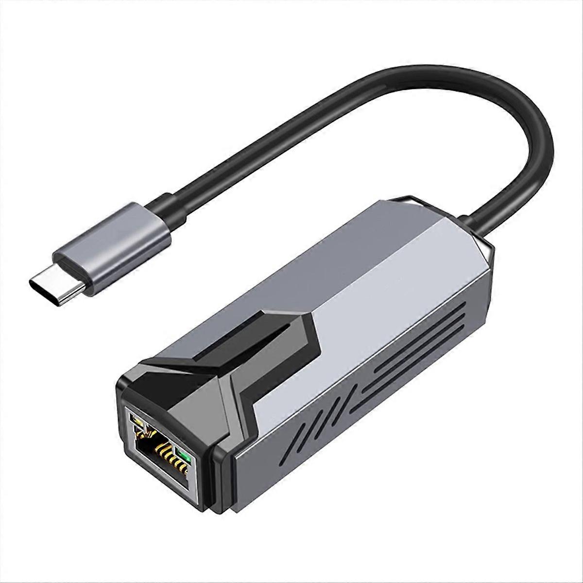 Usb-c Auf 5 Gbit/s Gigabit-ethernet-adapter, Rtl8175-netzwerkkarte Kompatibel Mit Nas, Pc Und Windows 11-spielen