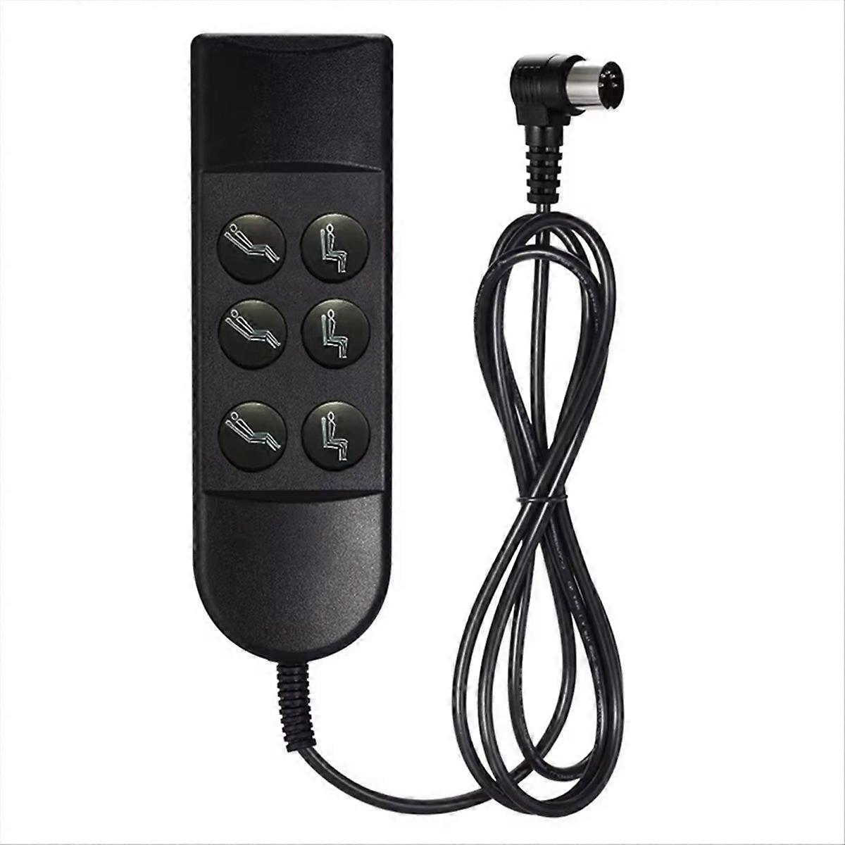 Einzelmotorsteuerung Für Aufstehsessel Mit Rundem Knopf, 5 A, Für Haushaltsgeräte, 4-adriges 22awg-kabel, Wippschalter