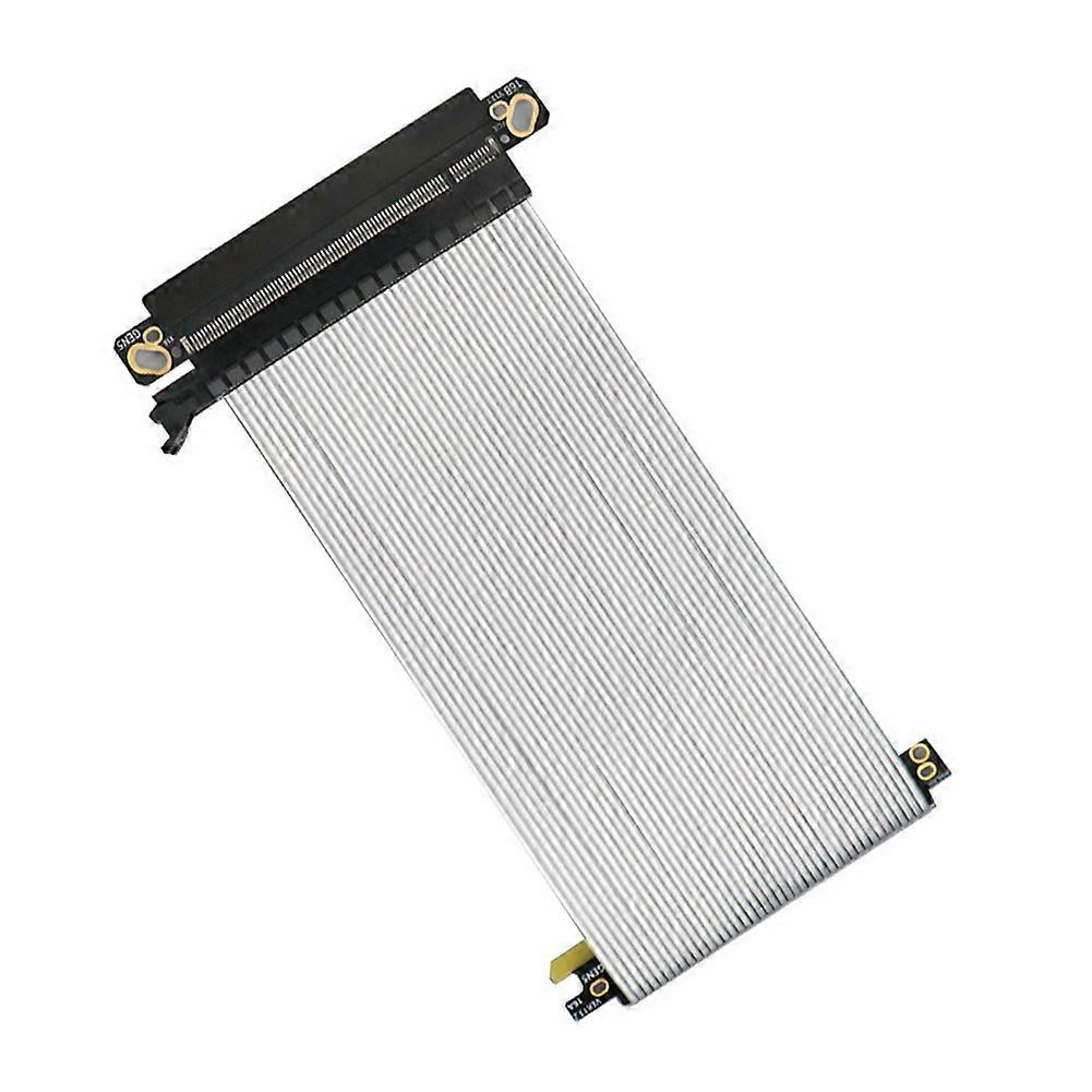Pcie 5.0 X16 Riser-kabel Für Gen5 64 Gb/s Grafikkarte, Kompatibel Mit Kompakten Mini-itx-gehäusen, Rtx 5090/4090 Und Rx 7900 Xtx (30 Cm).