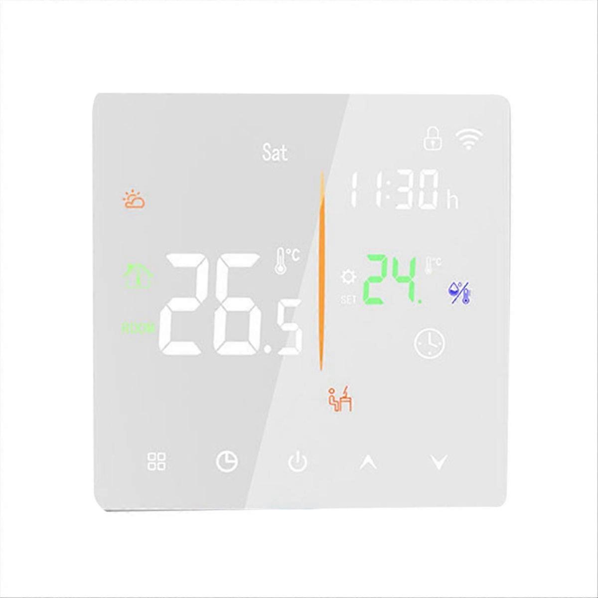 Integrierter Thermostat Ohne Wlan Für Elektroheizung, Intelligenter Timer, Touchscreen, Programmierbarer Thermostat Für Wohnhäuser