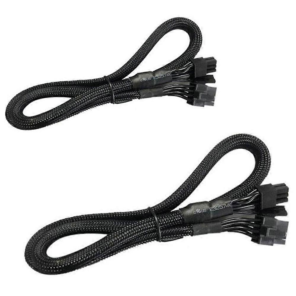 Packung Mit 2 Vga Pcie 8-pin-zu-8-pin-stromkabeln Für Supernova 650