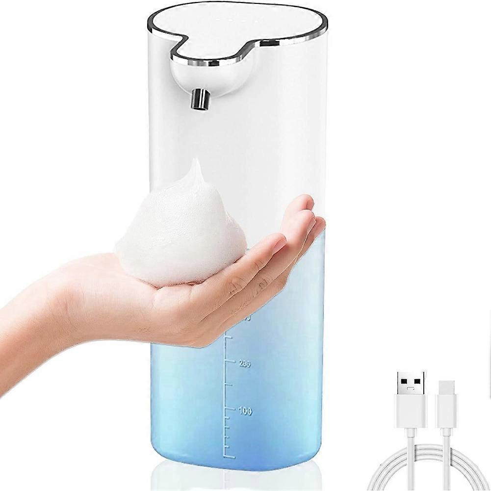 Automatischer Flüssigseifenspender, 400 Ml (13,5 Oz) Wandspender, Usb-wiederaufladbar, Für Hände Und Geschirr, Berührungslos.