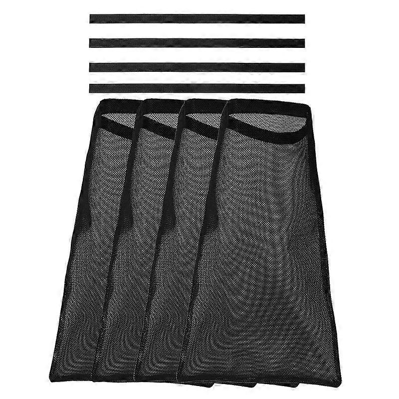 Set Mit 4 Flusenbeuteln Für Wäschetrocknerentlüftungen, Flusenfiltern, Staubbeuteln