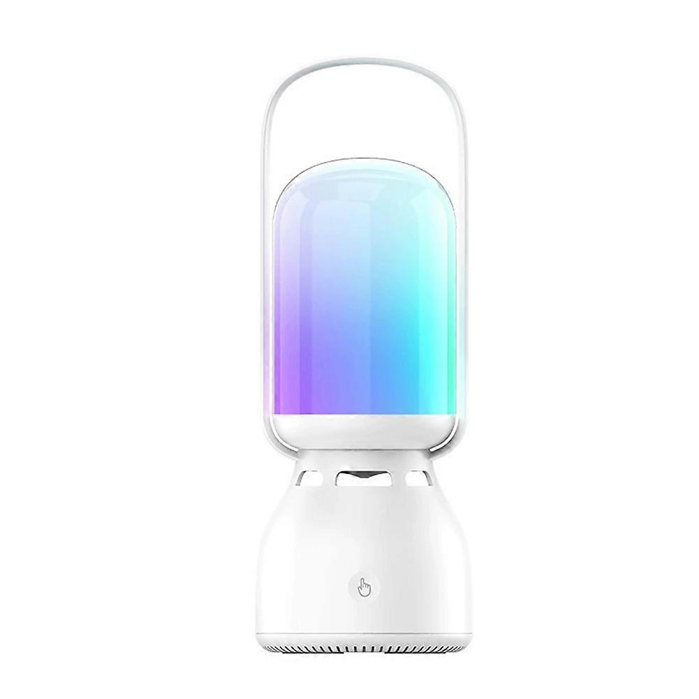 Tragbarer, Kabelloser Bluetooth-lautsprecher Für Den Außenbereich Mit Rgb-ambientebeleuchtung Für Camping Und Picknicks