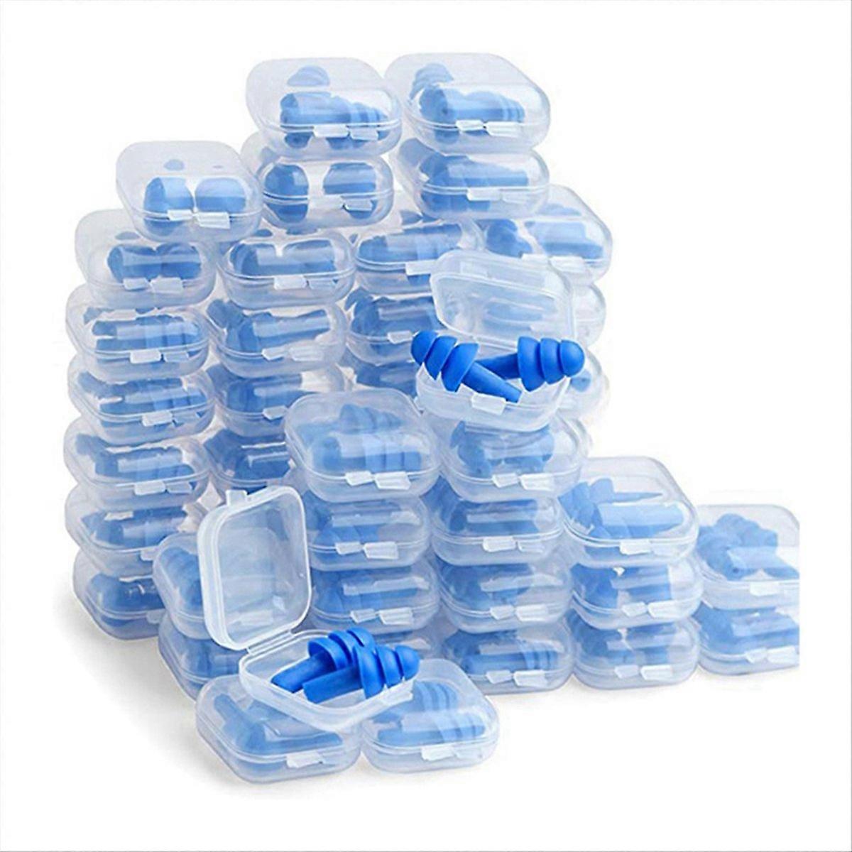 Weiche Silikon-ohrstöpsel, Wasserdicht Und Wiederverwendbar, Perfekt Zum Schwimmen.