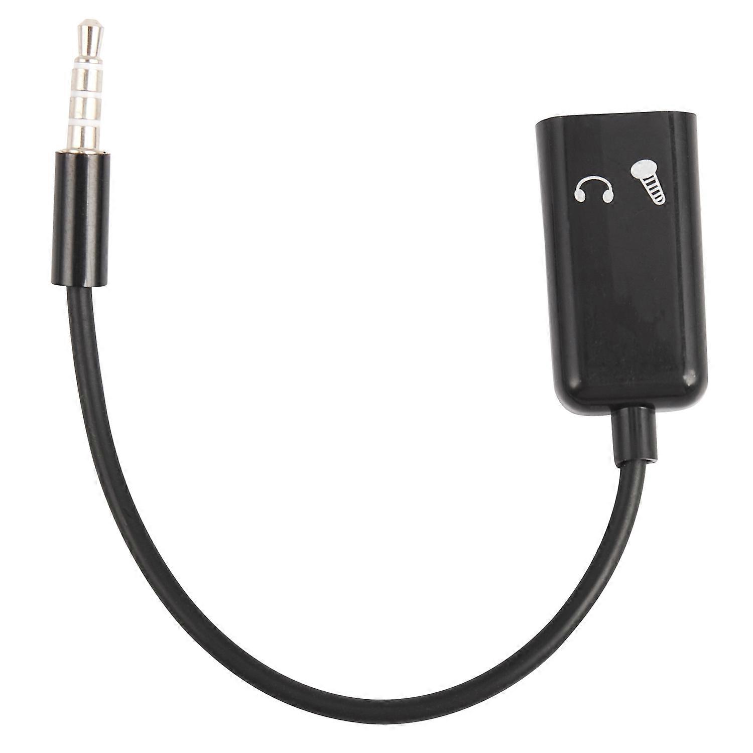 3,5-mm-kopfhörer- Und Mikrofonadapter Mit Kabelbaumanschluss