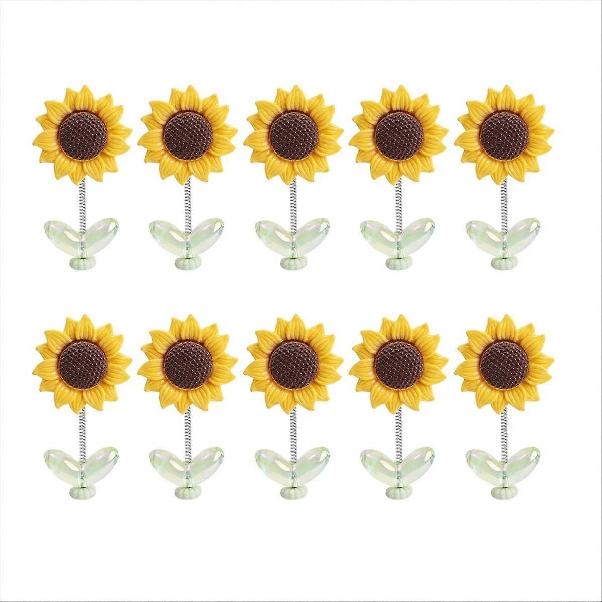 Autodekoration Mit Sonnenblumen, Frühlings-autodekoration