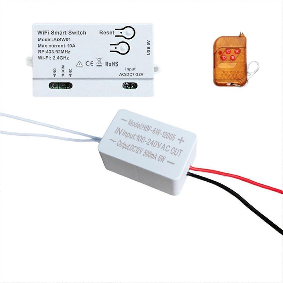 433-mhz-fernsteuerungsmodul Für Wlan-smart-schalter, Diy-timer, 7-32-v-smart-fernbedienung Und Konverter