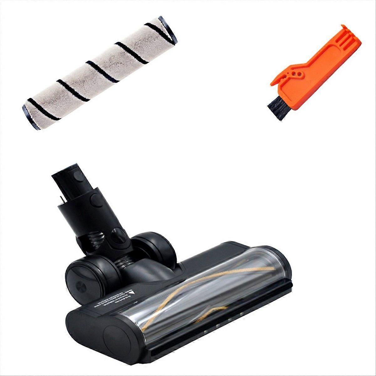 Bodenbürste Für Staubsauger Der Modelle R10, R20 Und R30, Ersatzteil Mit Led-beleuchtung, Schwarz.